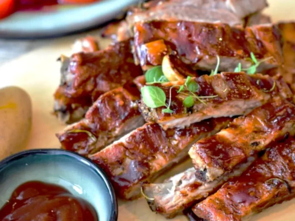 sliced pork spare ribs